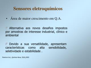 Sensores eletroquímicos