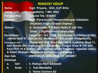 RIWAYAT HIDUP