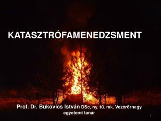 Prof. Dr. Bukovics István DSc, ny. tű. mk. Vezérőrnagy egyetemi tanár