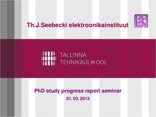 Th.J.Seebecki elektroonikainstituut