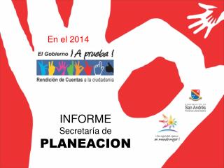 INFORME Secretaría de PLANEACION