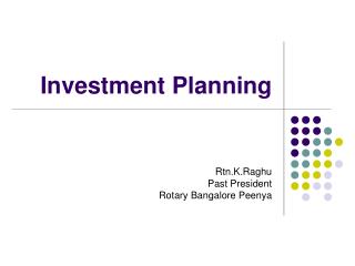 Investment Planning