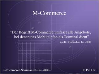 M-Commerce
