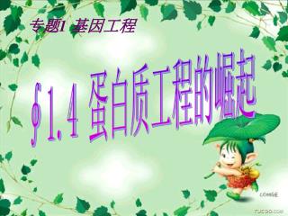 专题 1 基因工程