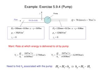 Example: Exercise 5.9.4 (Pump)
