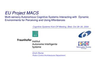 Erich Rome Robot Control Architectures Department