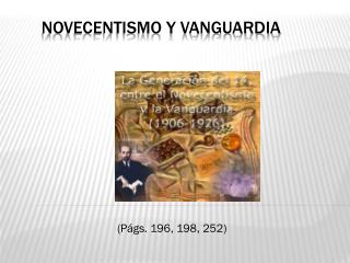 NOVECENTISMO Y VANGUARDIA
