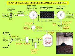 SEWAGE (wastewater) SLUDGE TREATMENT and DISPOSAL