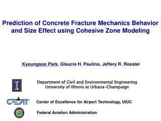 Prediction of Concrete Fracture Mechanics Behavior and Size Effect using Cohesive Zone Modeling