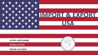 IMPORT &amp; EXPORT USA