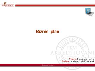 Biznis plan