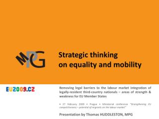 Strategic thinking on equality and mobility