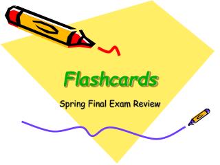 Flashcards