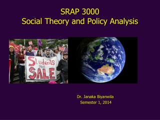 SRAP 3000 Social Theory and Policy Analysis