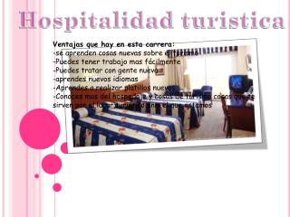 Hospitalidad turistica