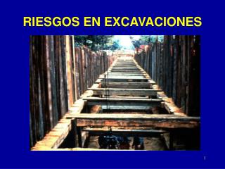 RIESGOS EN EXCAVACIONES