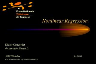 Nonlinear Regression