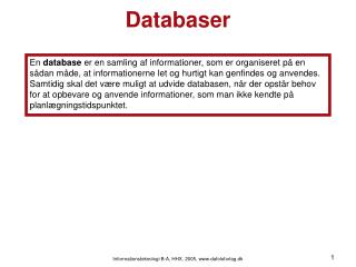 Databaser