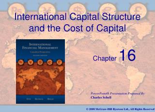 International Capital Structure and the Cost of Capital