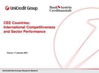 CEE Countries: International Competitiveness and Sector Performance