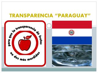 TRANSPARENCIA “PARAGUAY”