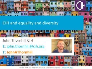 CIH and equality and diversity