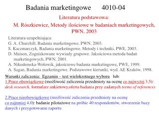 Badania marketingowe 4010-04