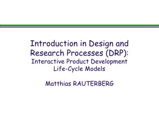 Four Essential Phases of any ProductDevelopment Process