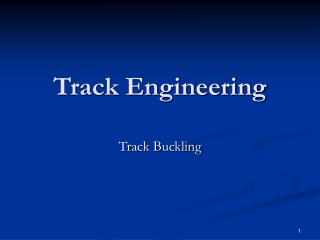 Track Engineering