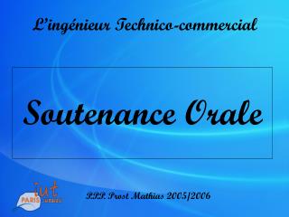 L’ingénieur Technico-commercial