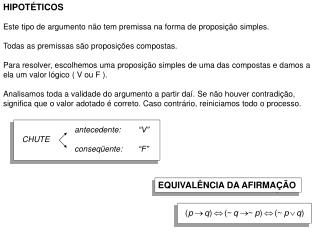 HIPOTÉTICOS