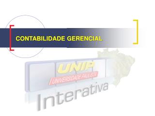 CONTABILIDADE GERENCIAL