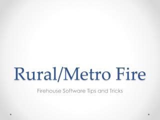 Rural/Metro Fire