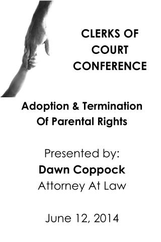 CLERKS OF COURT CONFERENCE