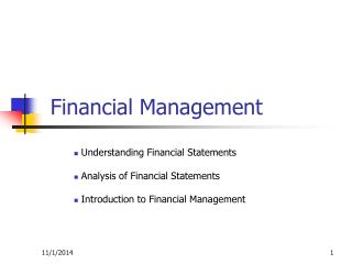 Financial Management