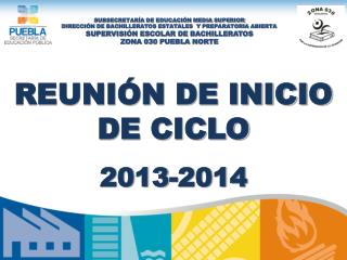 REUNIÓN DE INICIO DE CICLO 2013-2014