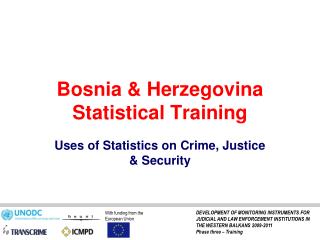 Bosnia &amp; Herzegovina Statistical Training