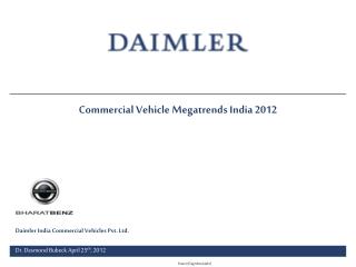 Commercial Vehicle Megatrends India 2012