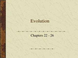 Evolution