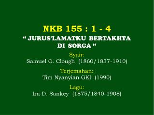 NKB 155 : 1 - 4