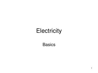 Electricity