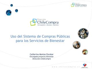 Uso del Sistema de Compras Públicas para los Servicios de Bienestar