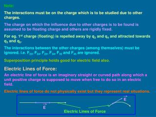 Superposition principle holds good for electric field also.