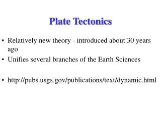 Plate Tectonics