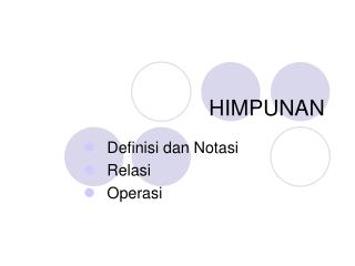 HIMPUNAN