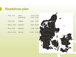 Roadshow plan