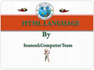 HTML LANGUAGE