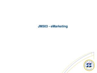 JM503 - eMarketing