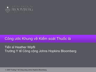 Công ước Khung về Kiểm soát Thuốc lá