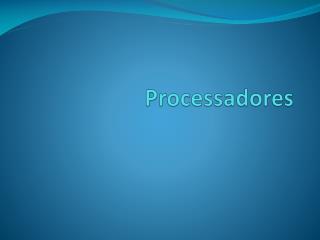 Processadores